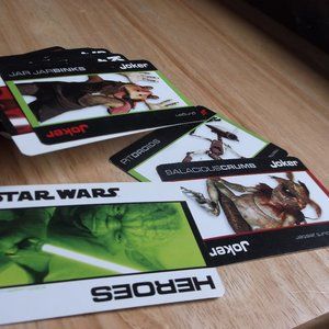 vintage star wars playing cards. including jokers.